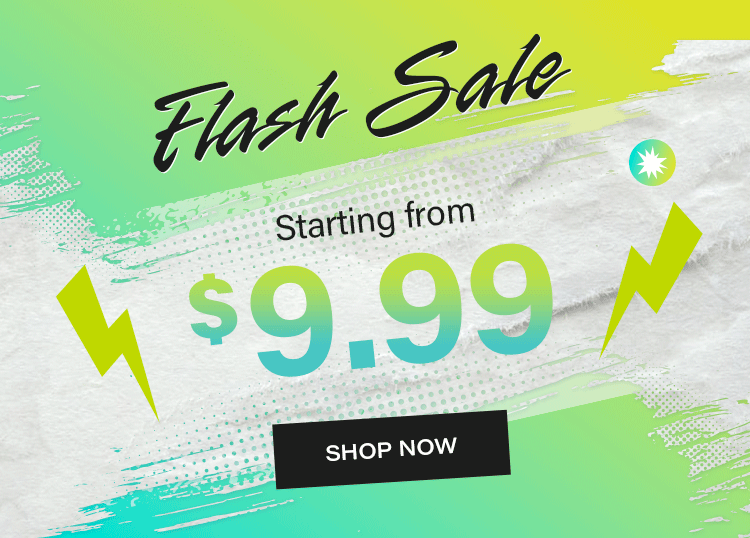 Weekend flash sale!