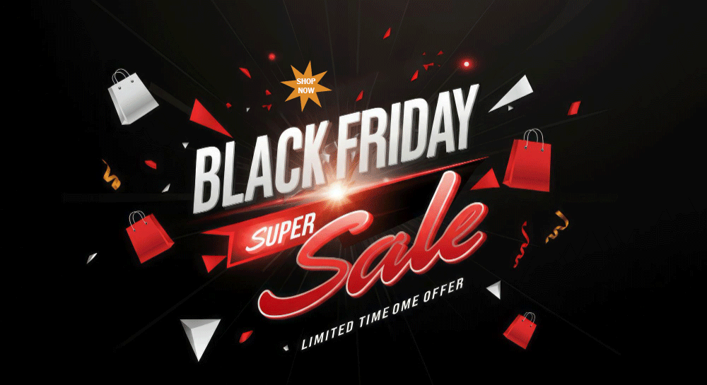 Black Friday — stock selling fast
